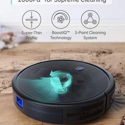 eufy BoostIQ RoboVac 11S MAX, Robot Vacuum Cleaner, Super-Thin, 2000Pa Super-Strong Suction, Quiet, Self-Charging Robotic Vacuum Cleaner, Cleans Hard 