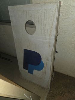 PayPal Logo Cornhole Board