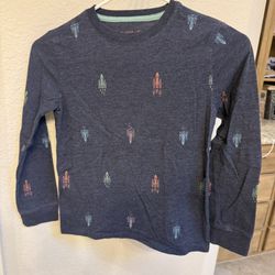 Boys along Sleeves T-Shirt