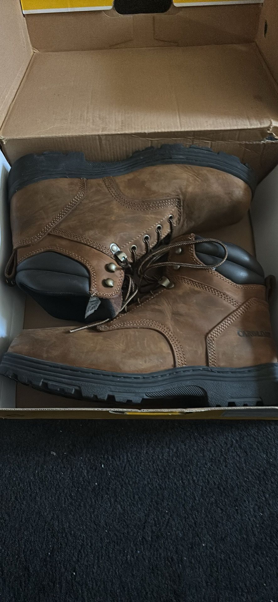 Carolina Steel Toe Brown Work Boots -Men’s Size 12