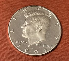 Half dollar 1994 S. Coin USA   Silver