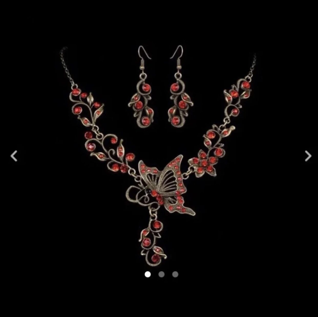 Enchanted Butterfly Jewelry Set