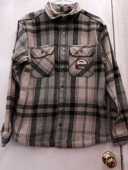 Home Free Mens Plaid Long Sleeve Texas Button Up 