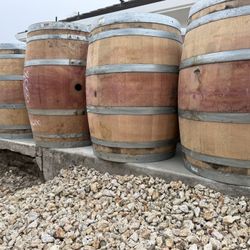Like New French Oak Barrels Ready To Go
