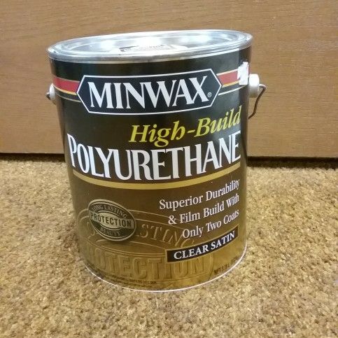 Minwax High Build Polyurethane Clear Satin