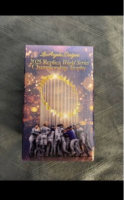 2025 Dodgers WS Trophy