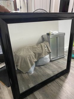 Black Frame Mirror
