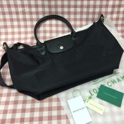 Longchamp Le Pliage Neo Tote Bag size Large Black