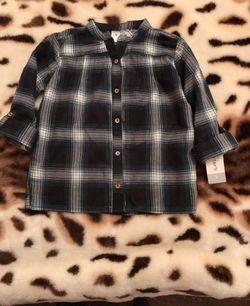 NWT Girl’s Cute Carter’s Embellished Shirt, Size 5