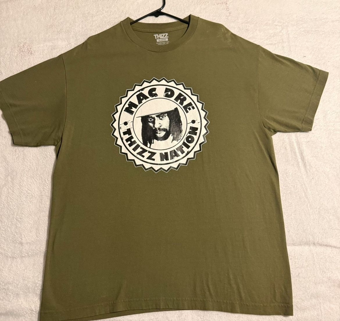 Mac Dre Thizz Nation Green Size XL