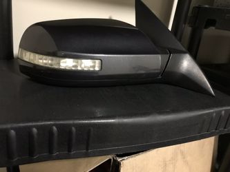 Passenger side OEM side view mirror