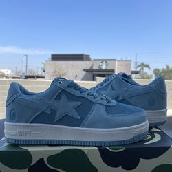 New Blue Moon Bape Shoes