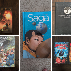 Comic Book / Graphic Novel Lot (Stranger Things Dune Saga Sandman The Umbrella Academy)