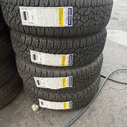 New Tires Installed/ Llantas Nuevas Instaladas 235/75/15 AT Good Year Tires