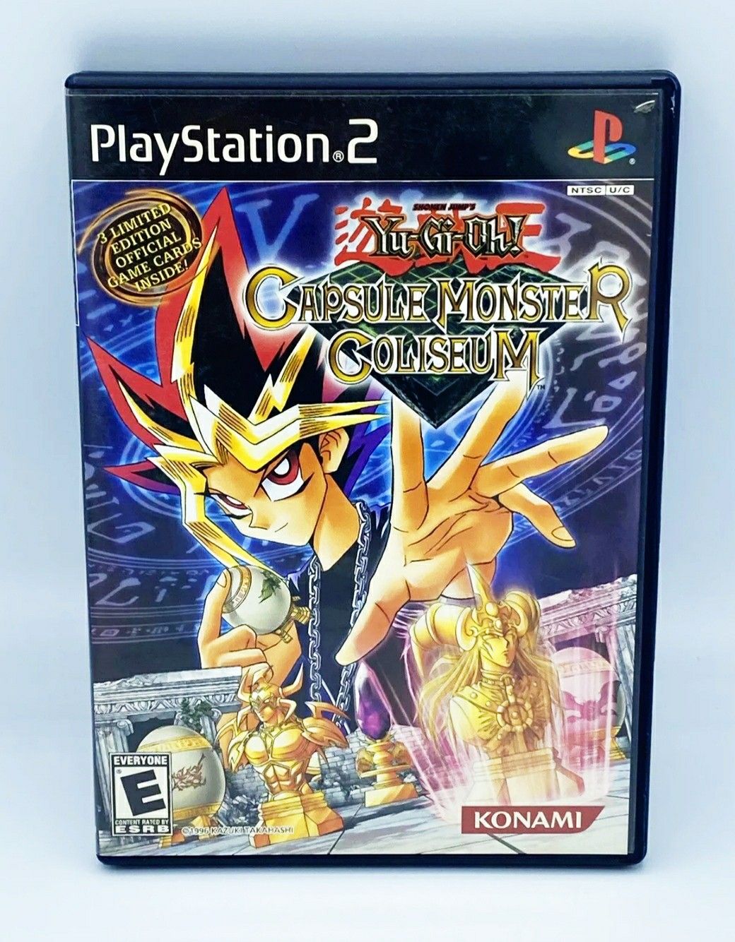 Yu-Gi-Oh⚡Capsule Monster Coliseum - Sony PlayStation 2 (PS2) w/ Booklet !!