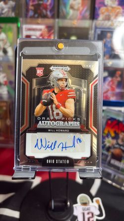 Will Howard rookie auto