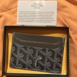 Goyard saint splice card wallet