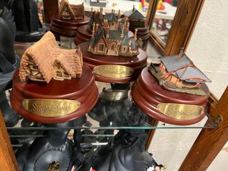 Disneyland 50th anniversary Fantasyland statue