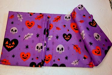 60 x 120 Fabric Halloween Table Cloth
