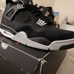 Jordan Air Jordan 4 Retro SE Black Canvas Mid Top