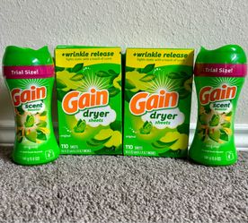 Gain Dryer Sheets & Scent Boosters 4/$13