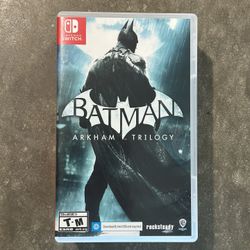 Nintendo Switch Batman Arkham Trilogy