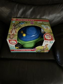 Push -N- Bubbles Mower