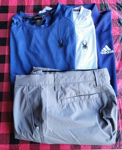 $10 Each Men's Size Medium Shirts 
and Orvis Shorts Size 34