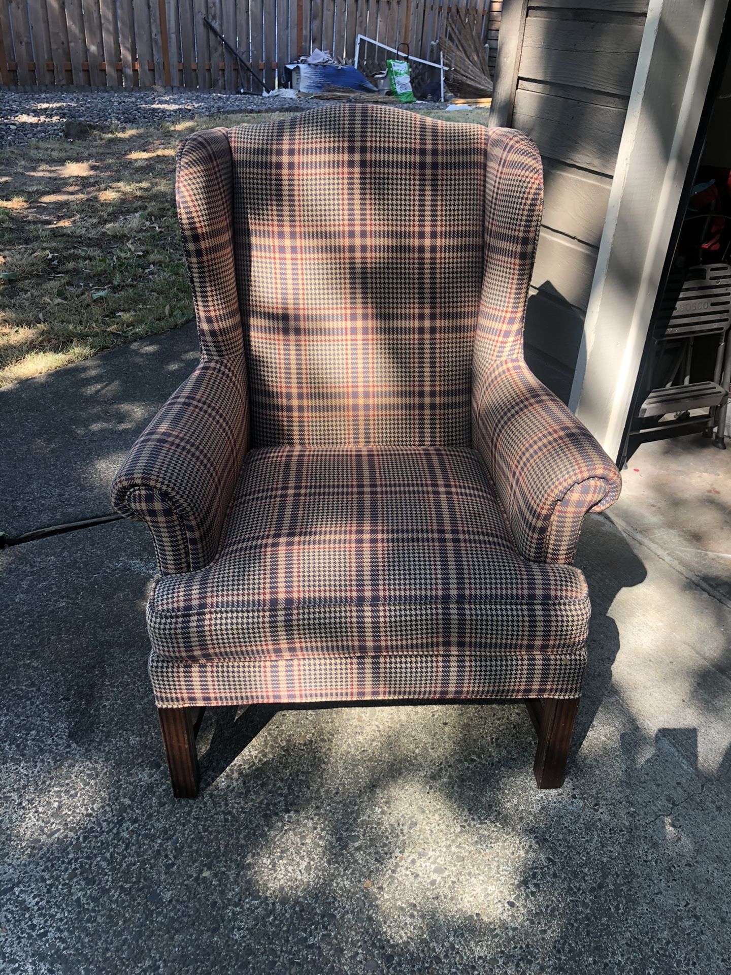 Wingback chair