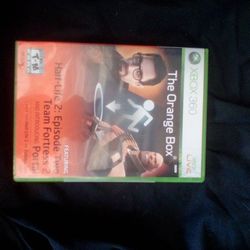 XBOX360 GAME - ORANGE BOX - HALF LIFE 2, PORTAL, TEAM FORTRESS2