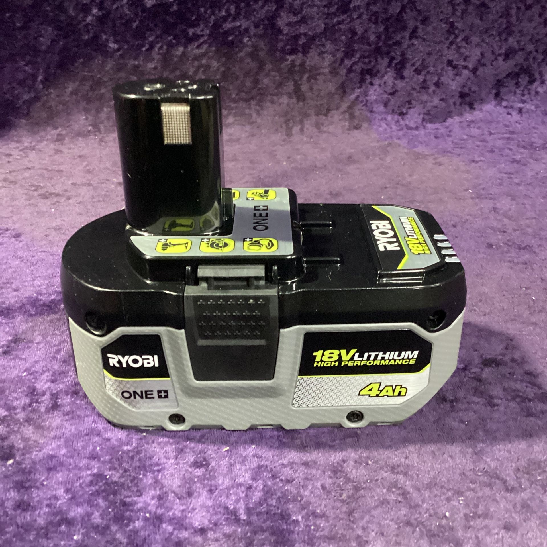 🧰🛠RYOBI ONE+ 18V 4.0Ah Lithium-Ion HIGH PERFORMANCE Battery-NEW!-$75!🧰ðŸ›