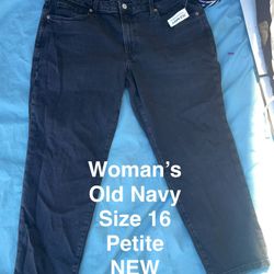 Woman's Jeans NEW Black