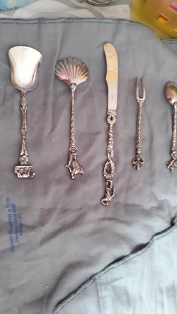 Vintage Miniature Silverware Made in Italy