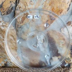 10.75 Inch Glass Microwave Plate 
