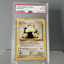 1999 POKEMON JUNGLE 27 SNORLAX 4