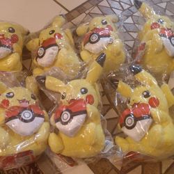 Brand New Pokemon Pikachu Plushies 15 Each