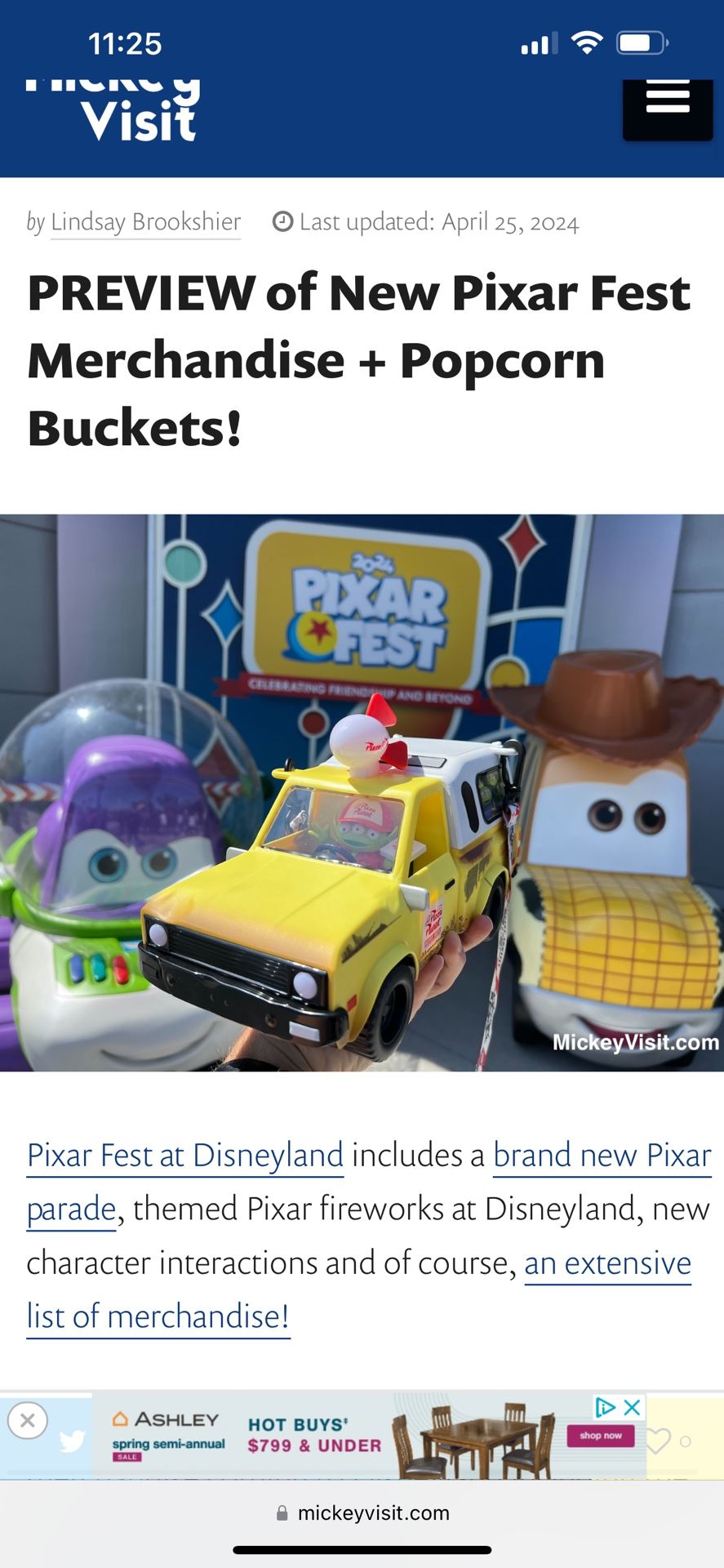 2024 DISNEY PARKS TOY STORY PIZZA POPCORN BUCKET PIXAR FEST 4/26 for Sale in El Monte