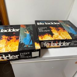 New Old Stock American La France Instant Fire Escape Lot of 2 