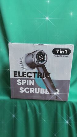 7 in 1 electric spin scrubber