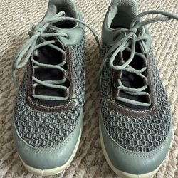 Ecco Women's Sneakers in Green and Black Size 36