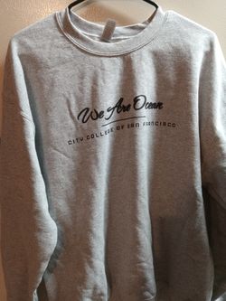 Large Sz Sweatshirt City Colleges Of San Fransisco