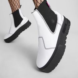 PUMA Mayze Pop Platform Chelsea Boot