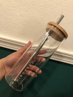 Hirozaku (Glass Reusable Boba Cups)