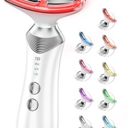 Brand  New, 9-in-1 LED Facial Massager – Light Therapy Skincare Wand