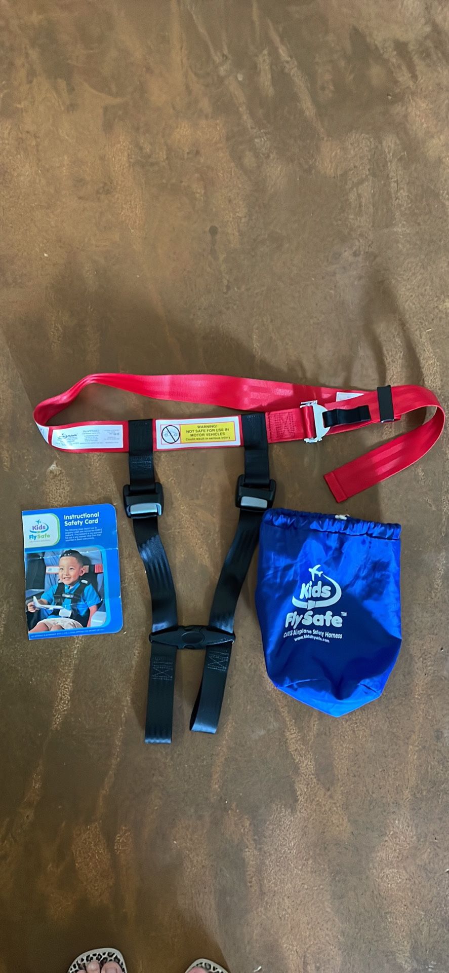 Kids Fly Safe Airplane Safety Harness