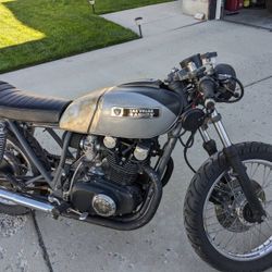 Cafe Racer Motorcycle 