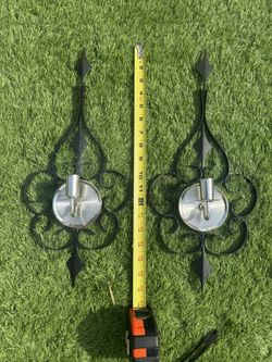 Decorative Metal Candle Holders - Wall Art