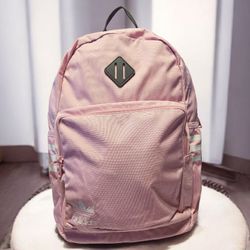 New ADIDAS Originals Treble Backpack Pink/Grey 18"x14"×7" New With Tags