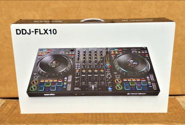 Pioneer DJ FLX10 4 Channel Mixer Serato Rekordbox Controller Stems FX Pads DDJ-FLX10 🚨 Payment Options Available 🚨 No Credit Needed 🚨