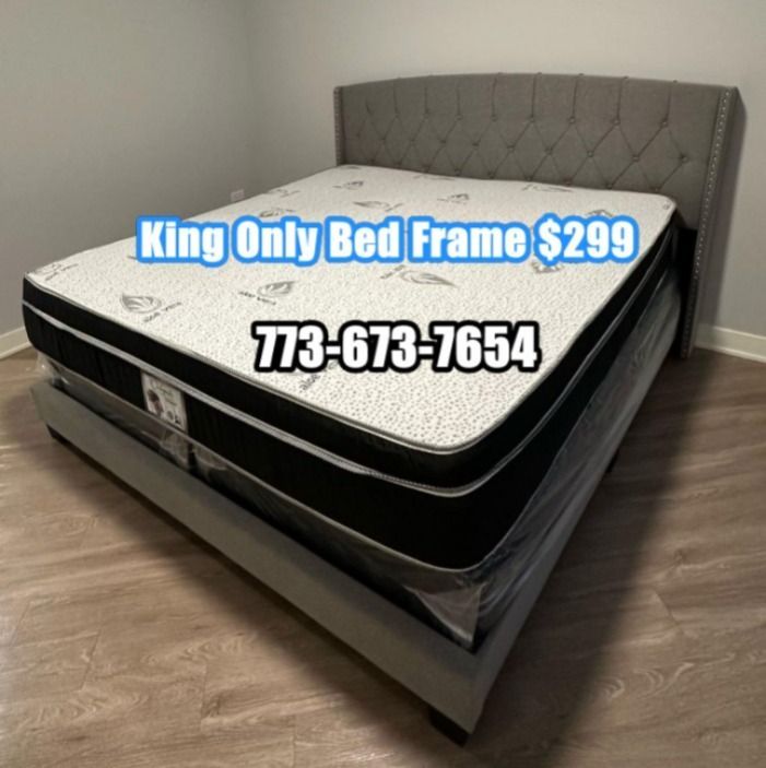 King bed Frame 💥🚛